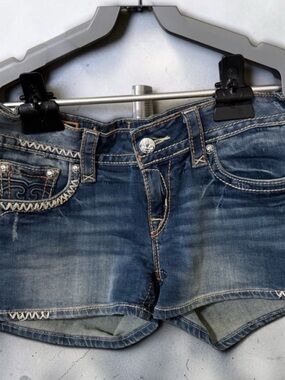 Rock Revival - Blue Denim “Jen Shorts” - Size: 29